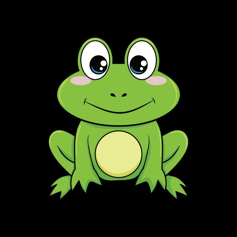 Animaux de dessin animé mignon - grenouille