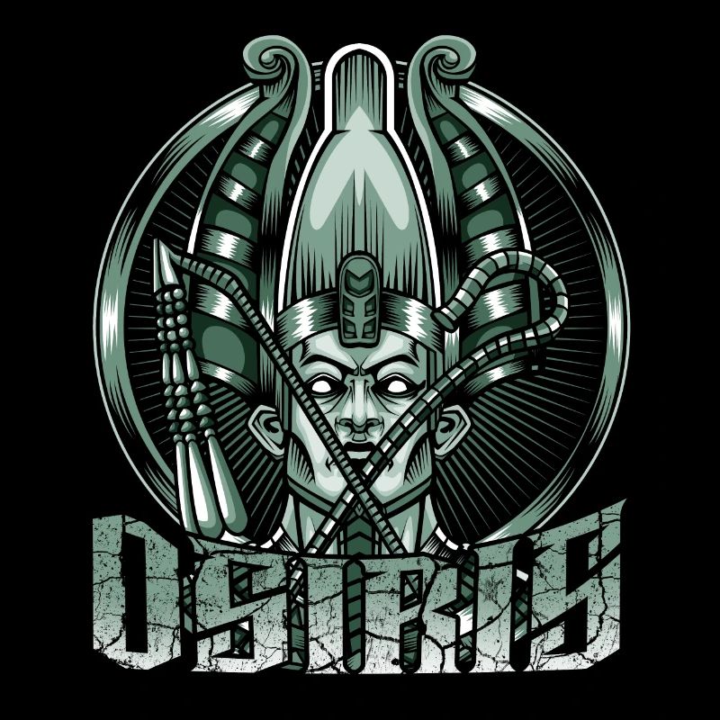 Dieu de la divinité égyptienne égyptienne du Nord Osiris