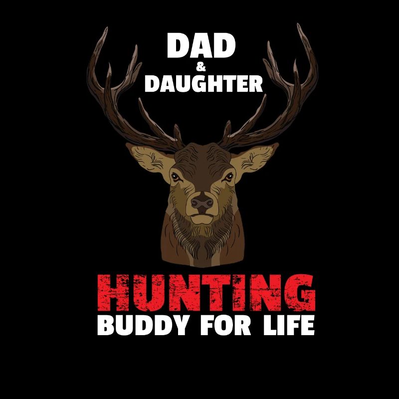 Papa & Tochter Jagd Buddy