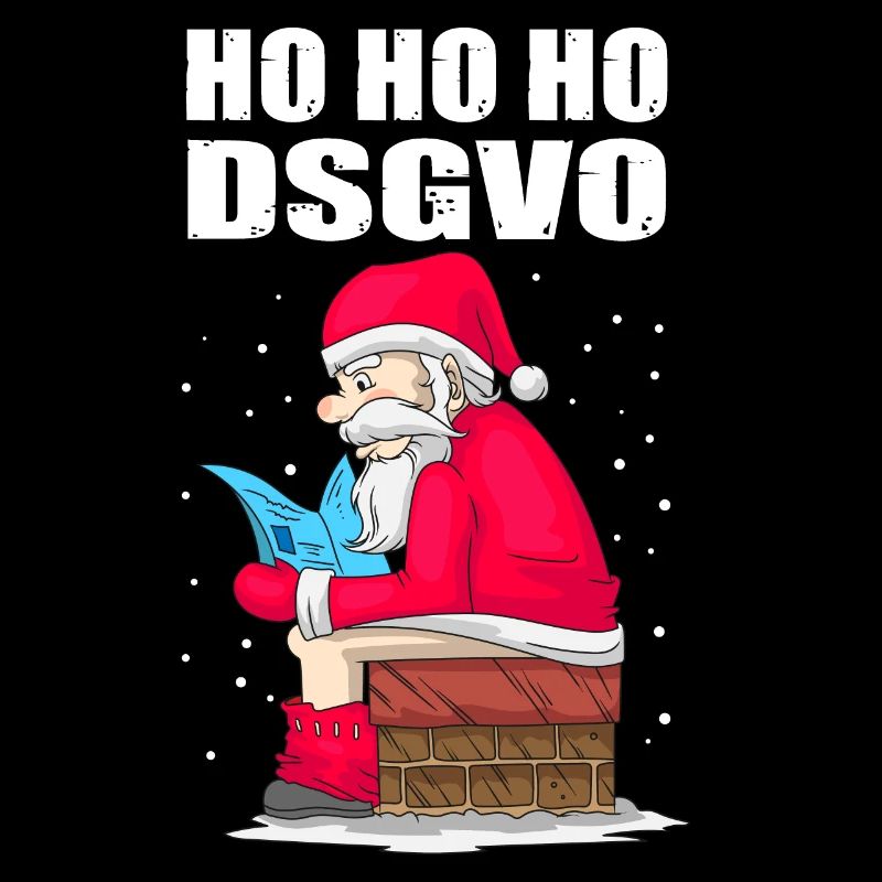 Weihnachtsmann DSGVO Datenschutz CEO Geschenk