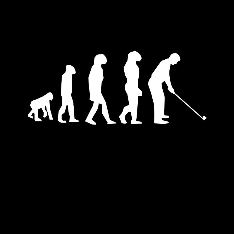 Golf Evolution Golfers Gift Golf Clubs