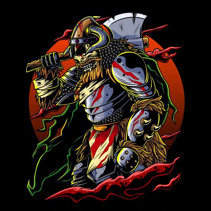 Samurai Wikinger | Krieger Ronin Berserker Rüstung