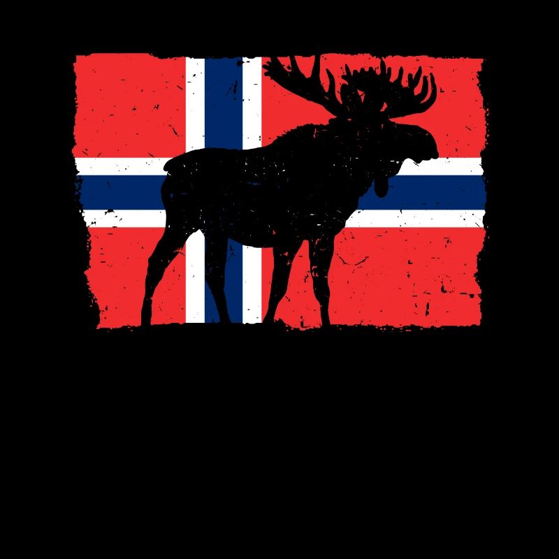 Norvège drapeau eligard animaux vacances