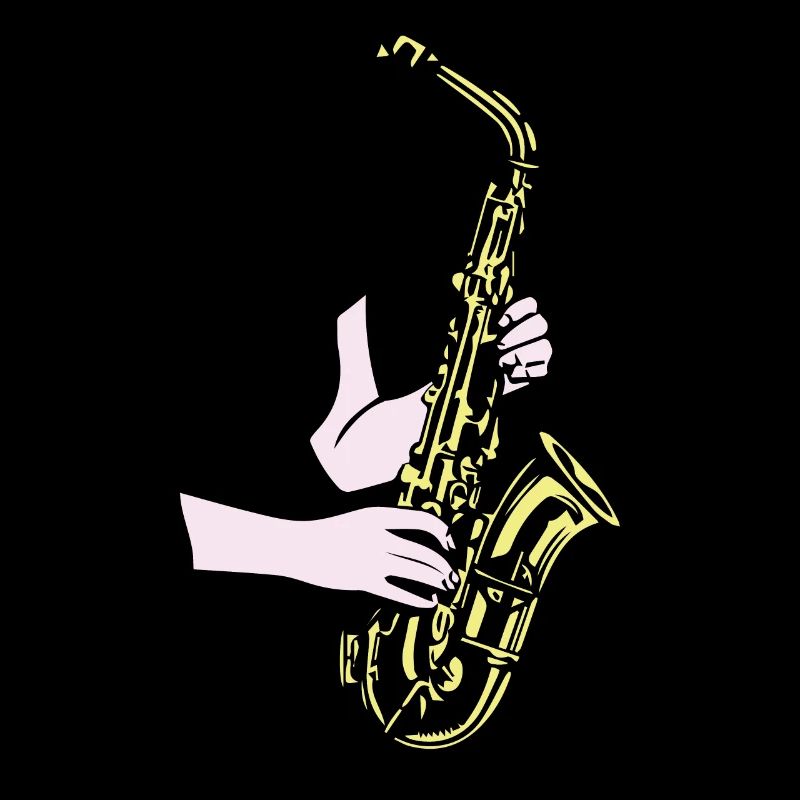 Dearadh Bronntanais Saxophone Player