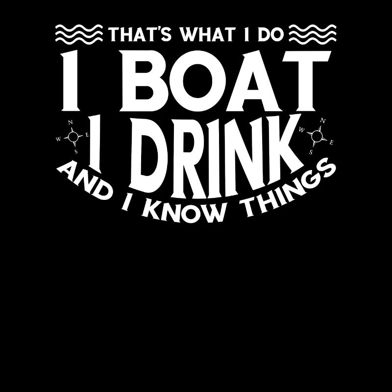 Bootfahren Spruch Bootsfahrer Angler Geschenk