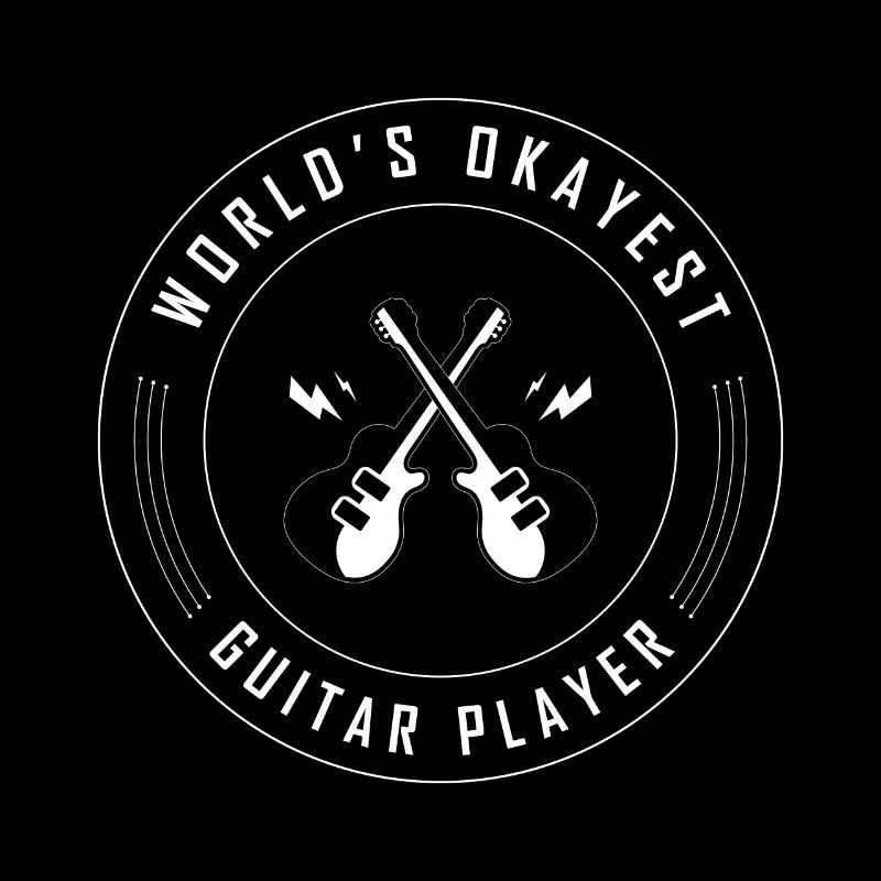 Okay Gitarrist - Gitarre E-Gitarre Musik Geschenk
