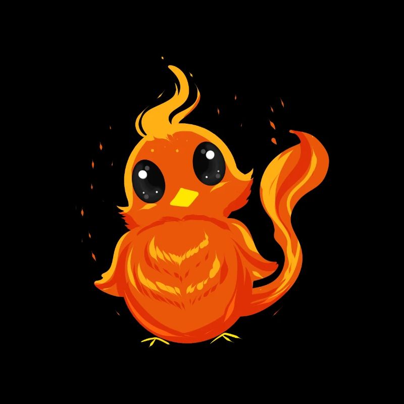 "CUTE PHOENIX" ~ Cute phoenix chick