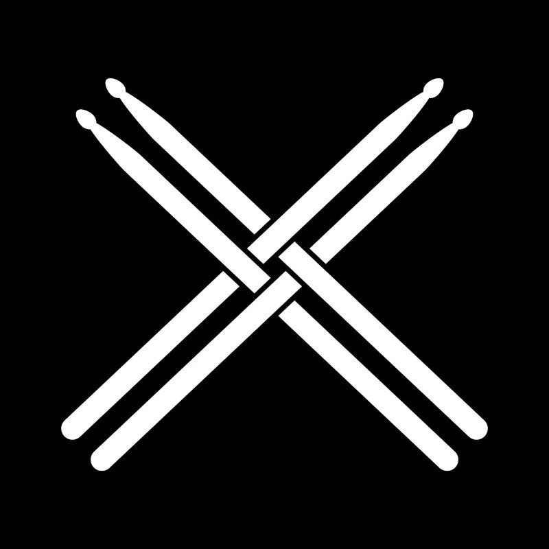 Schlagzeug Drumsticks - Drummer Musik Geschenk