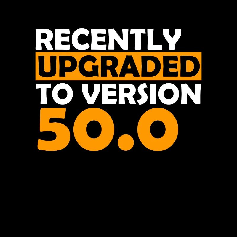 Lustiges Geburtstag Software Upgrade Geschenk