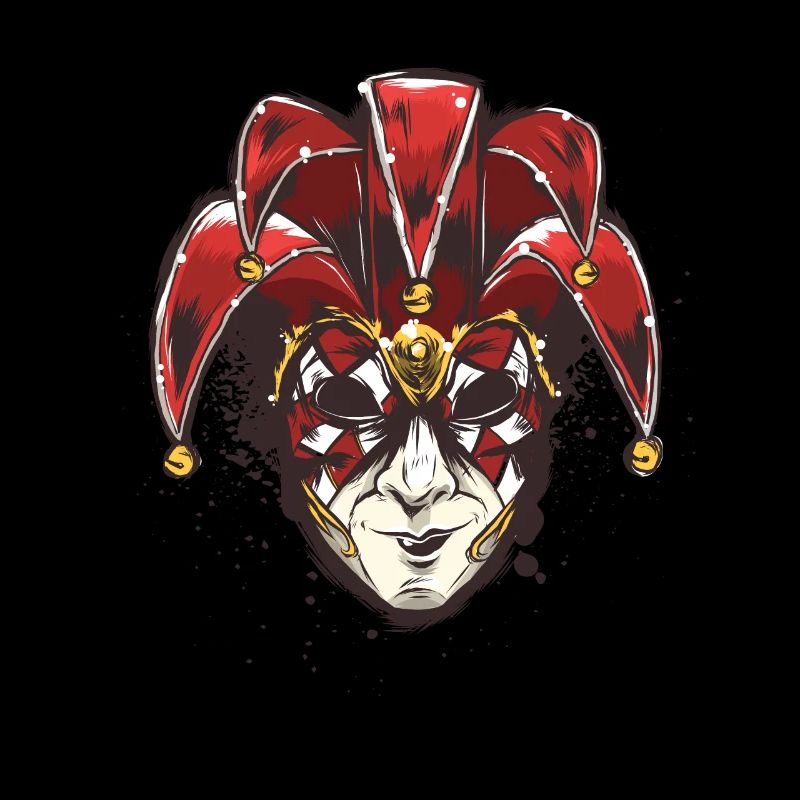Masque de carnaval - motif du carnaval