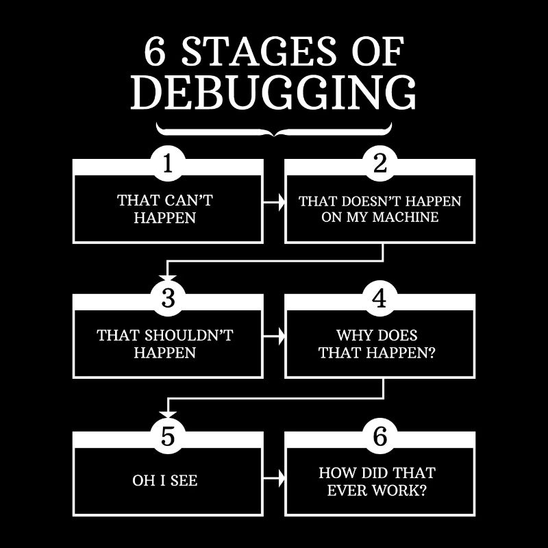 Debugging Programmierer Geschenk Programmieren