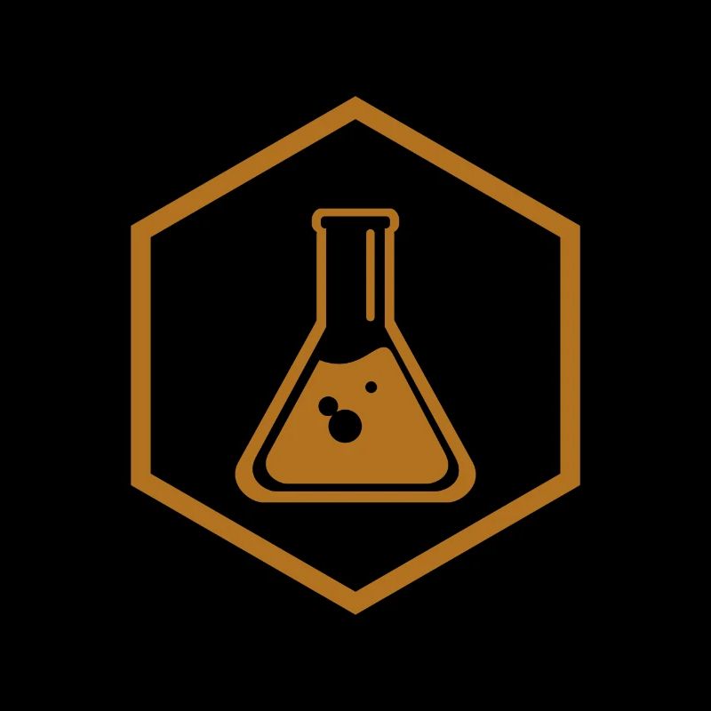 La chimie dans le flacon doit cuire - Flacon de chimie