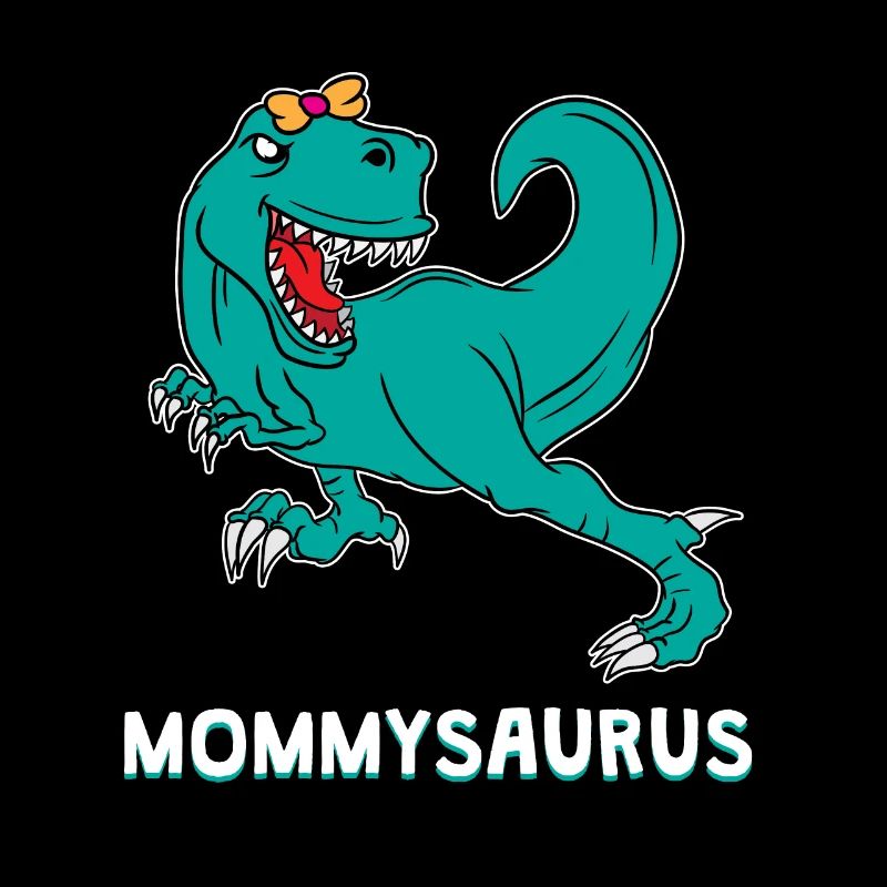 Dinosaurier Dino T-Rex Mama Mutter Mutti Geschenk
