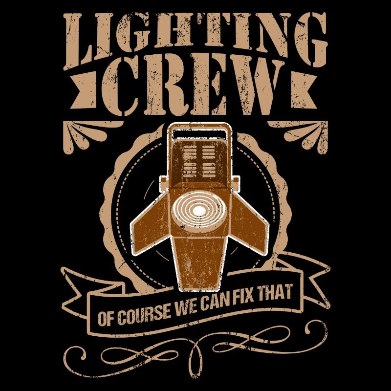 Technicien en éclairage Crew Light Event Gift