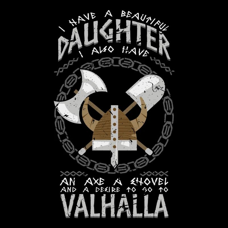 Cadeau de Walhalla de papa de papa de Viking