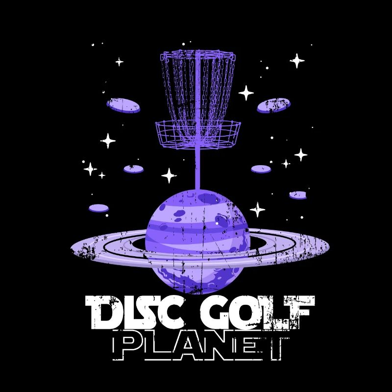Disc golf planet star gift