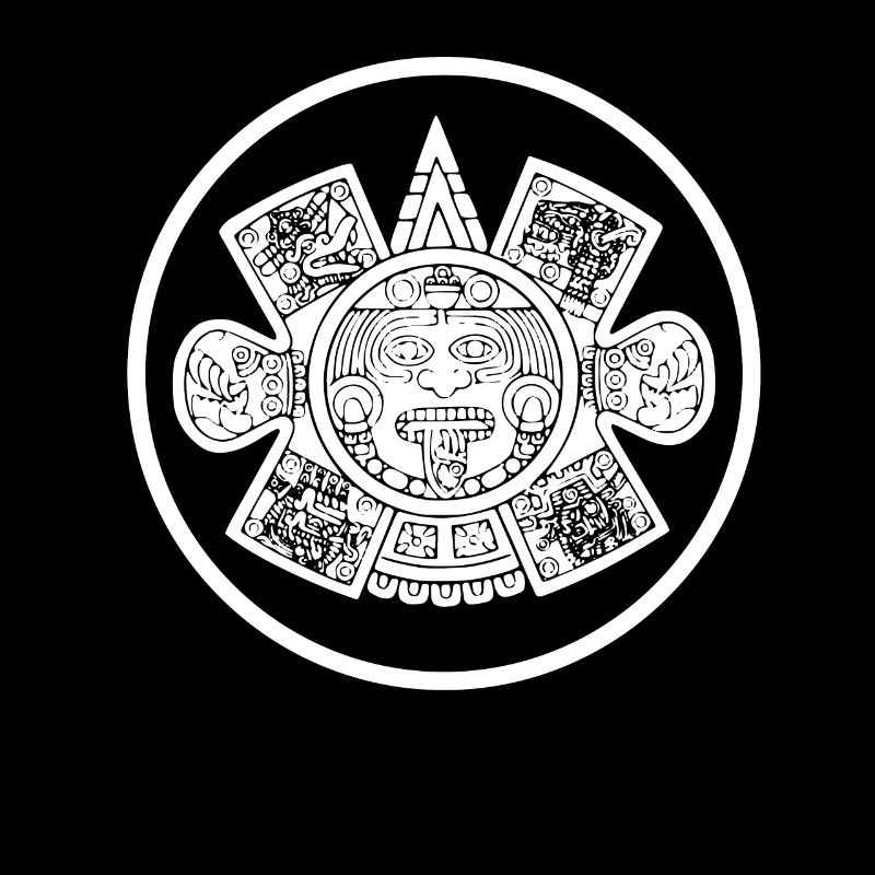 Aztec Kunst Azteken Maya Kalender