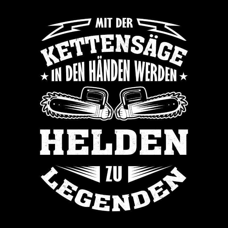 Mit der Kettensäge in den Händen werden Helden