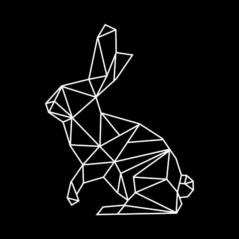 Bébé abstrait lapin