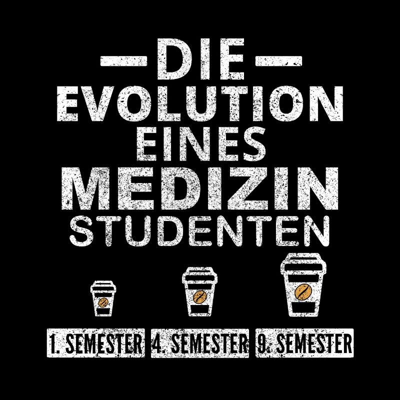 Cadeau café évolution étudiant de médecine
