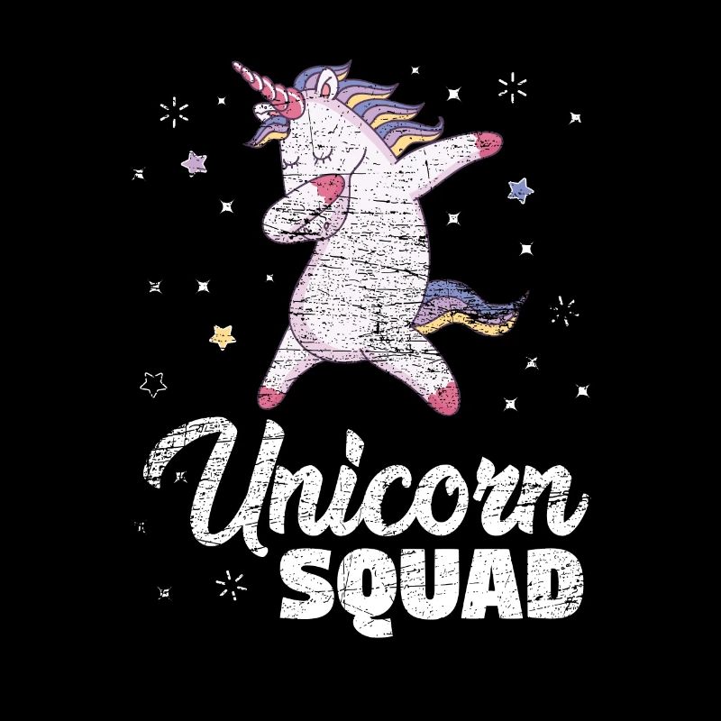 Dabbing Einhorn