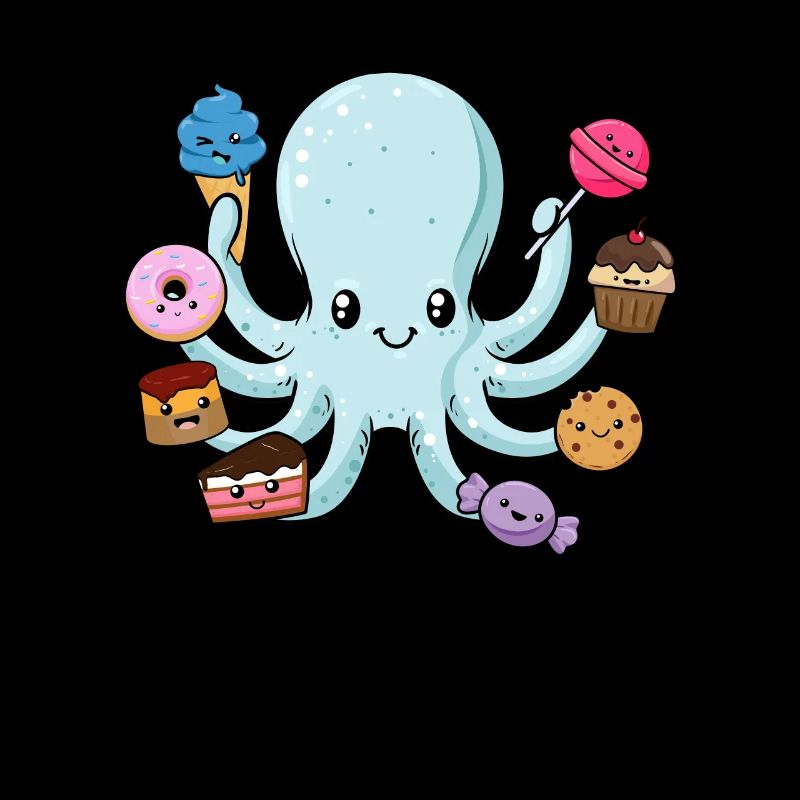 Sweet octopus gift octopus with sweets