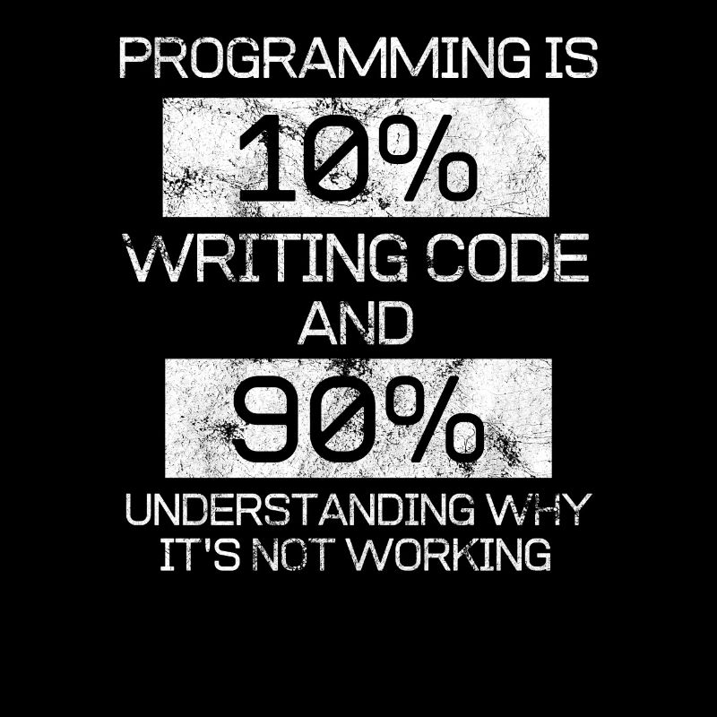 Drôle cadeau ordinateur de programmation disant