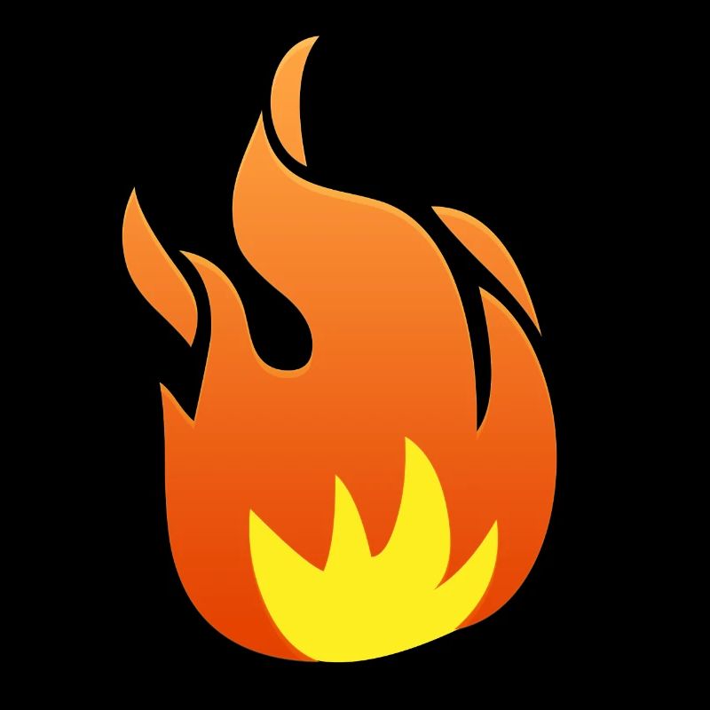 Symbole de feu Icon Ikon marque de marque
