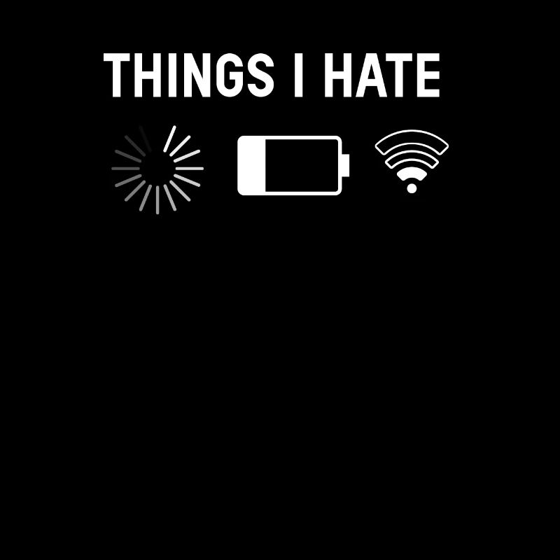 Dinge Die Ich Hasse Ladezeit W-Lan Akku Computer