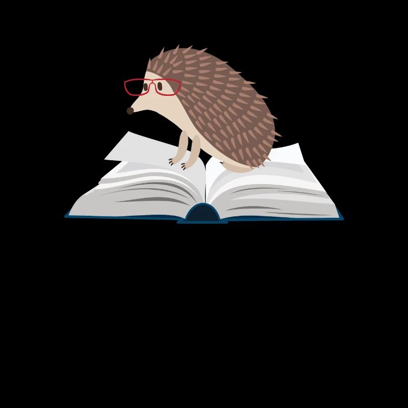 Igel Buch Süß Lesen Tierliebe Igelmama Geschenk