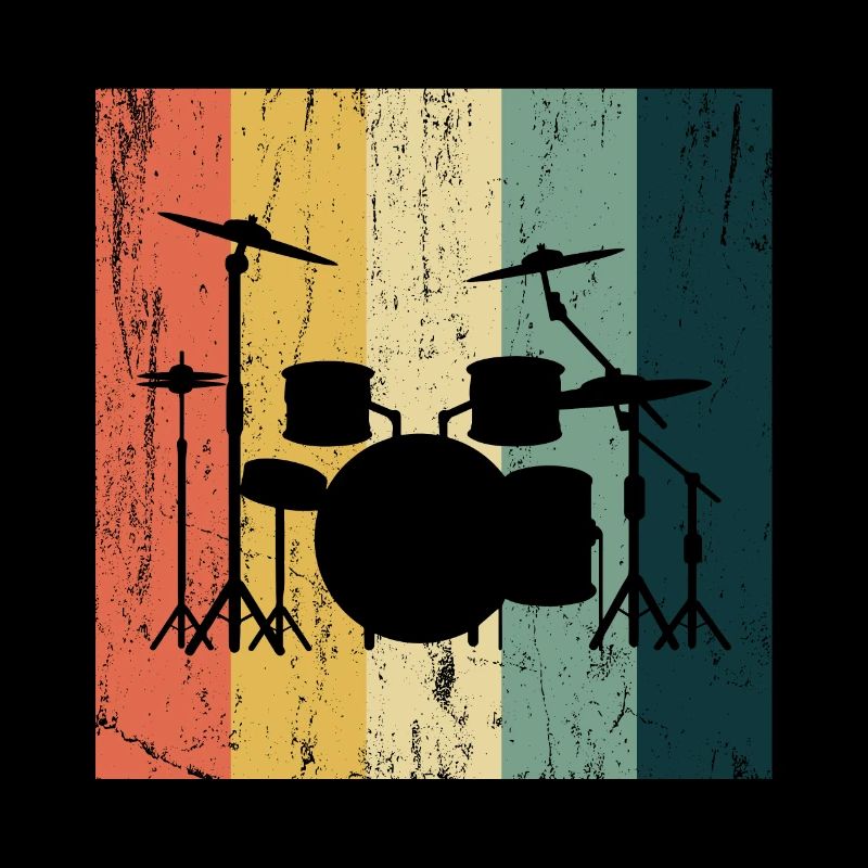 Drummer Raggae Percussion Schlagzeuger Geschenk