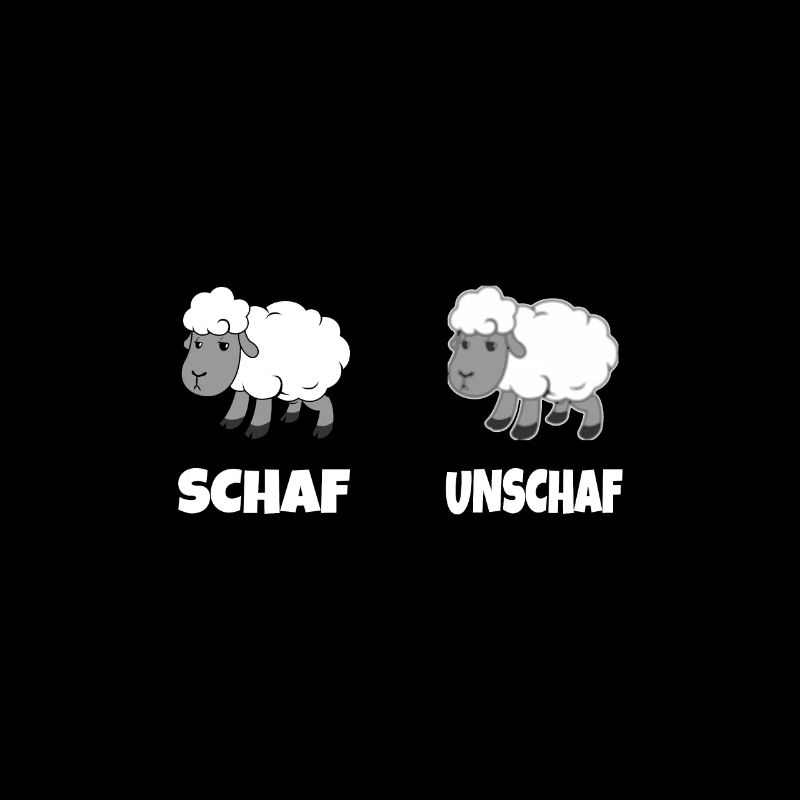 Moutons illusion d’optique floue bouc