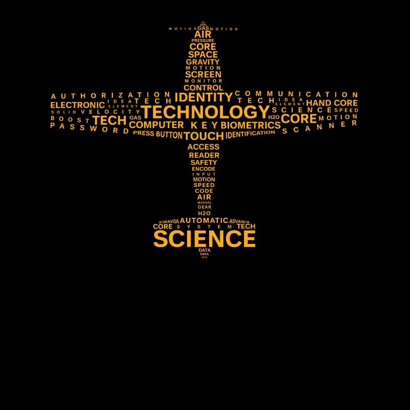 Teschnisches Flugzeug mit Begriffen der Luftfahrt