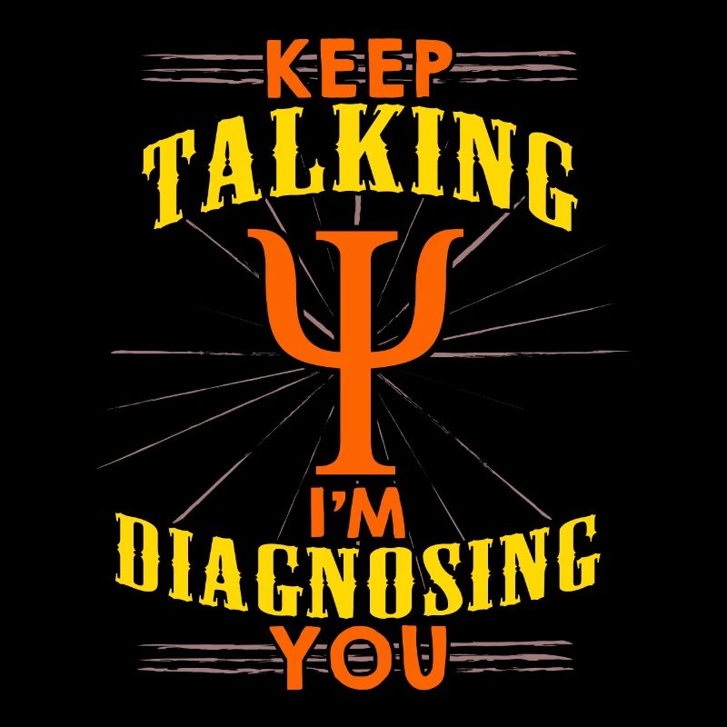 Déclarations de psychologue drôles Psi Déclaration cadeau