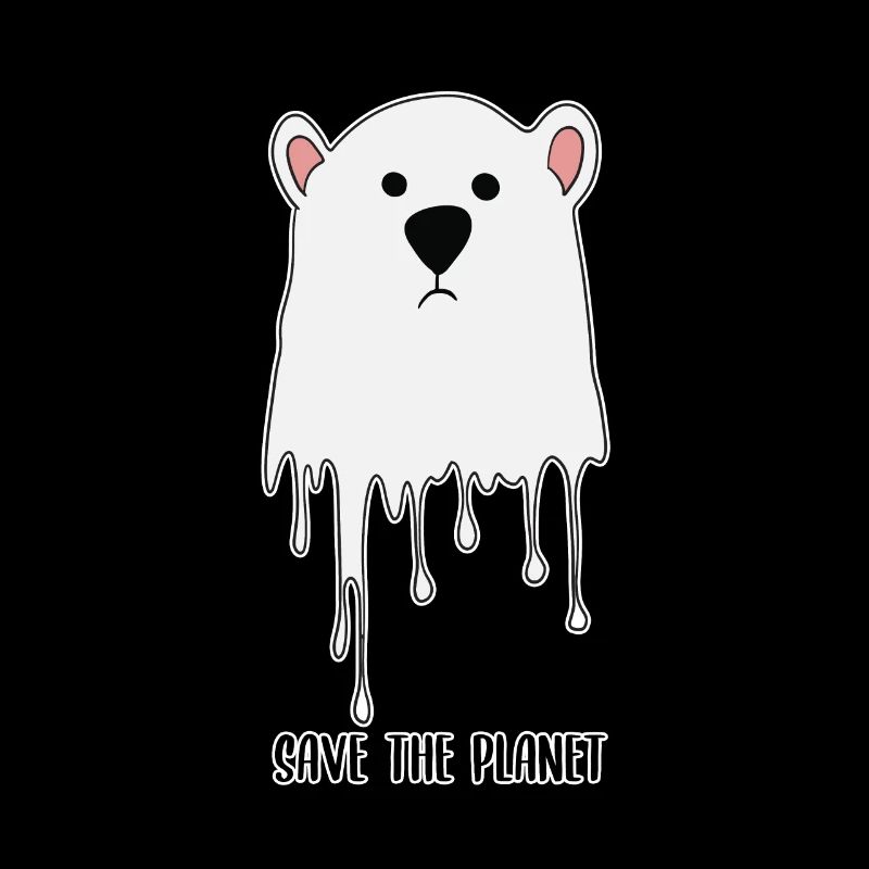 Melting Polar Bear Climate Protection Climate Change World