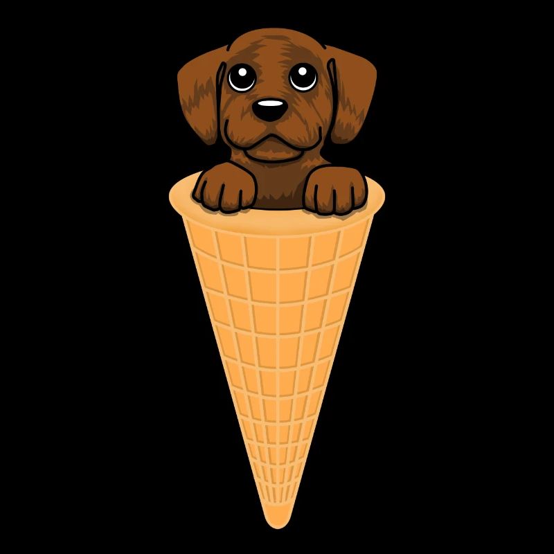 Schoko Labrador Retriever Hunderasse Hund Geschenk