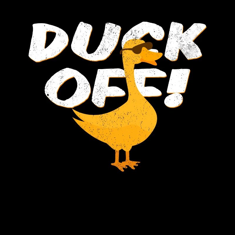Duck Off! Cool duck pun ducks fan gift