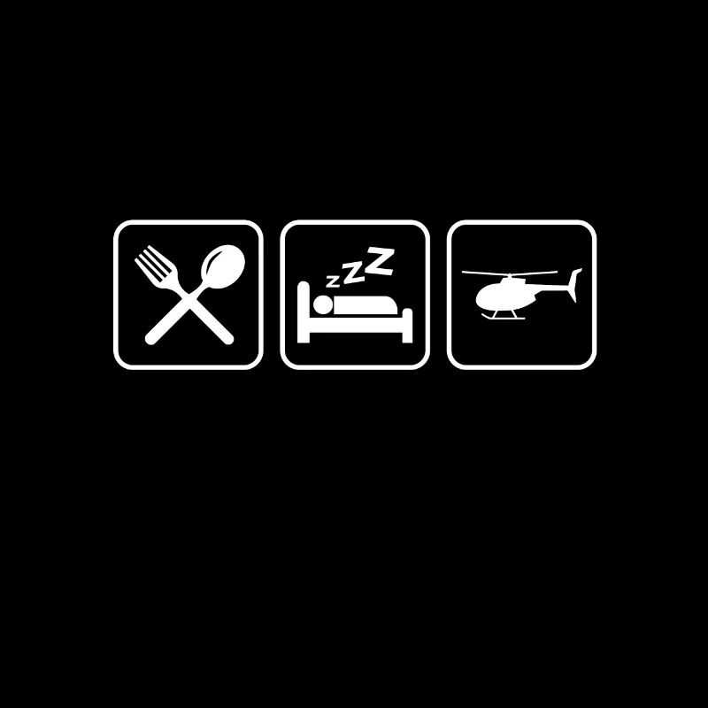 Helicopter - Eat, Sleep, Fly Helicopter