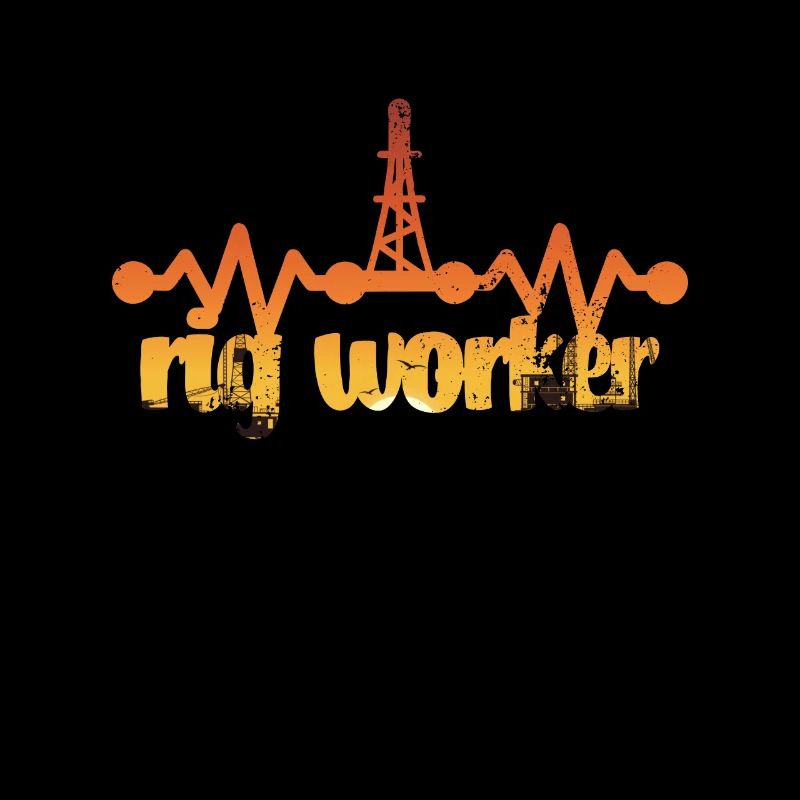 Bohrinsel Arbeiter Geschenkidee