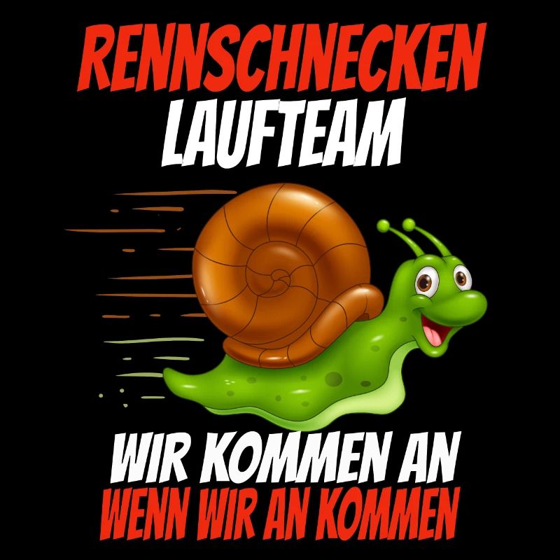 Course des escargots de l'équipe de jogging