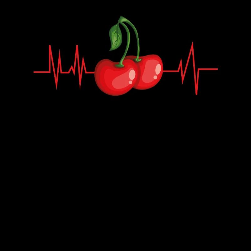 Kirschen Obst Herzschlag Geschenk Geschenk