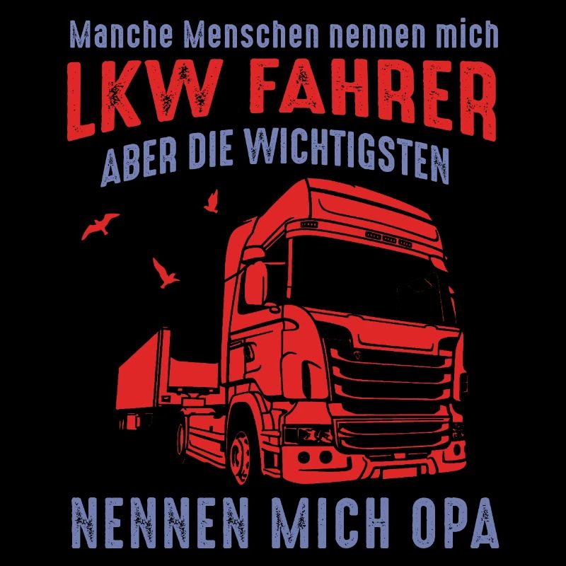 Opa LKW Fahrer