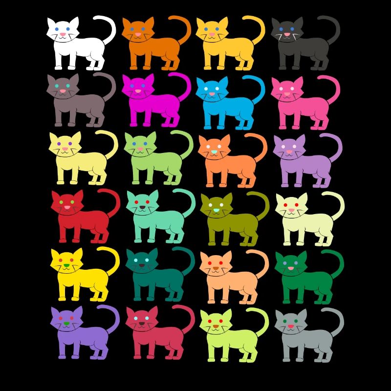 Cadeau de chat chat avec motif de chat