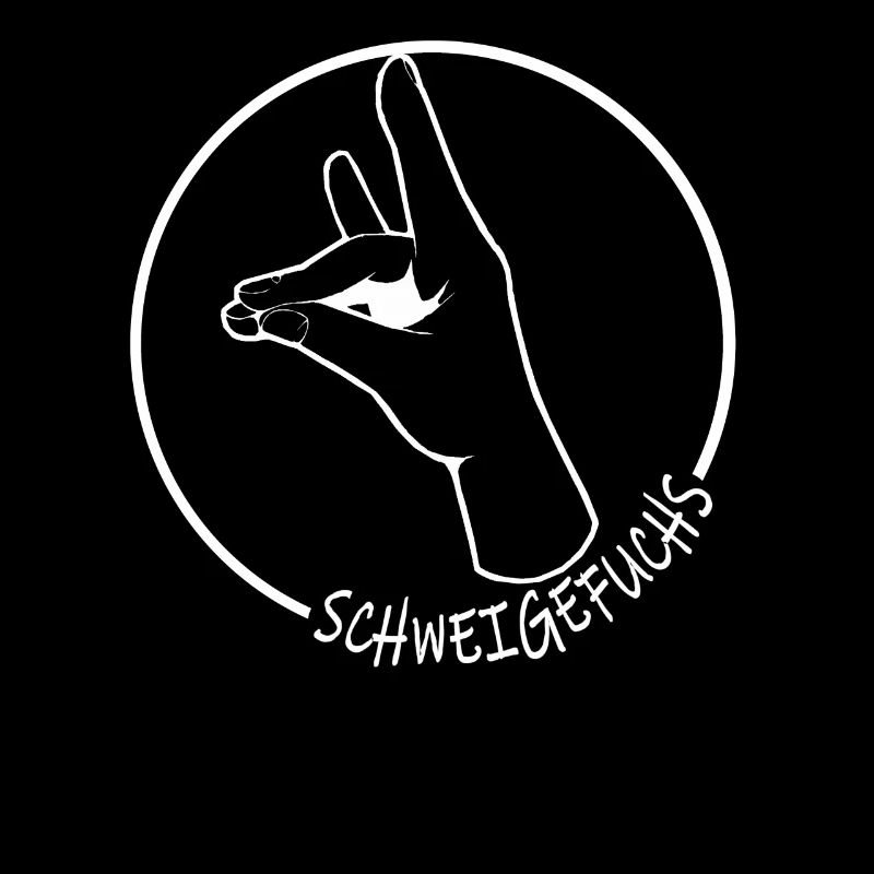 Schweigefuchs Leisefuchs Lehrer Pädogogen Geschenk