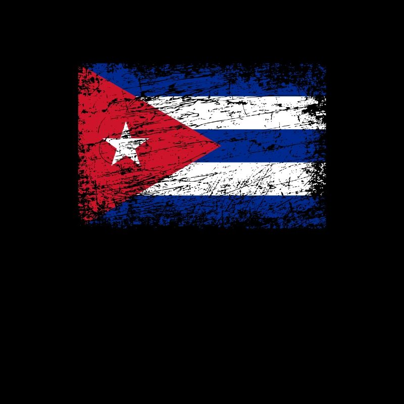 Bannière drapeau Cuba rhum cubain de La Havane