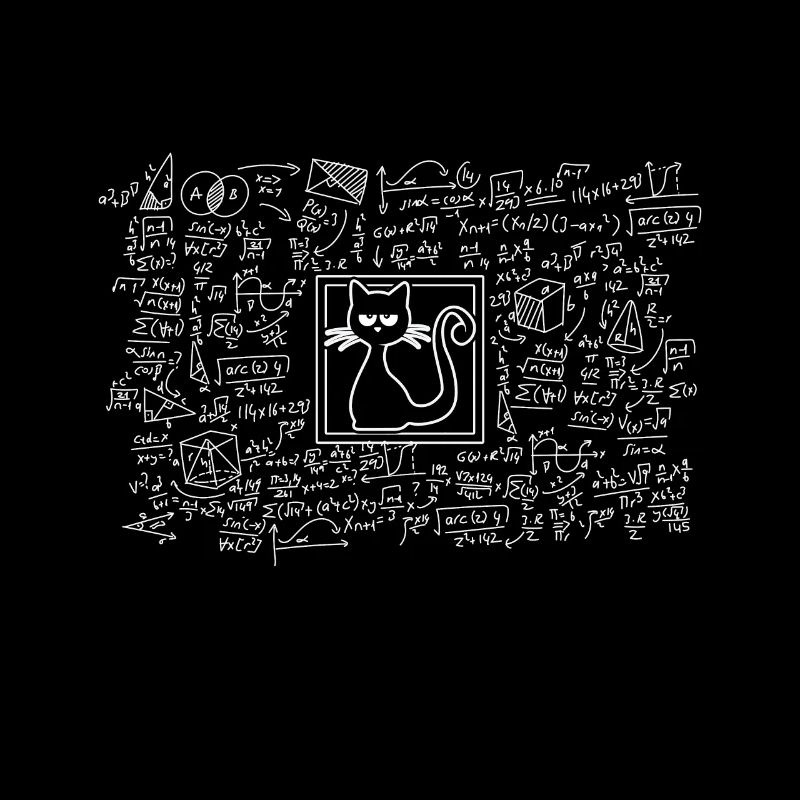 La boîte à chat de Schrodinger Funny Science Nerd P