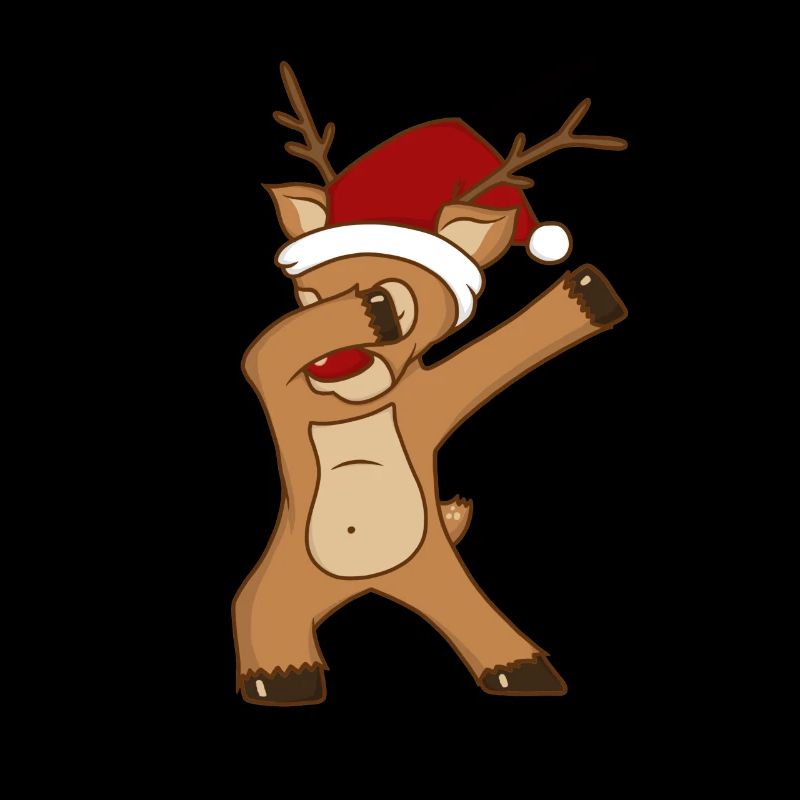 Dabbendes reindeer, reindeer, gift idea, comic