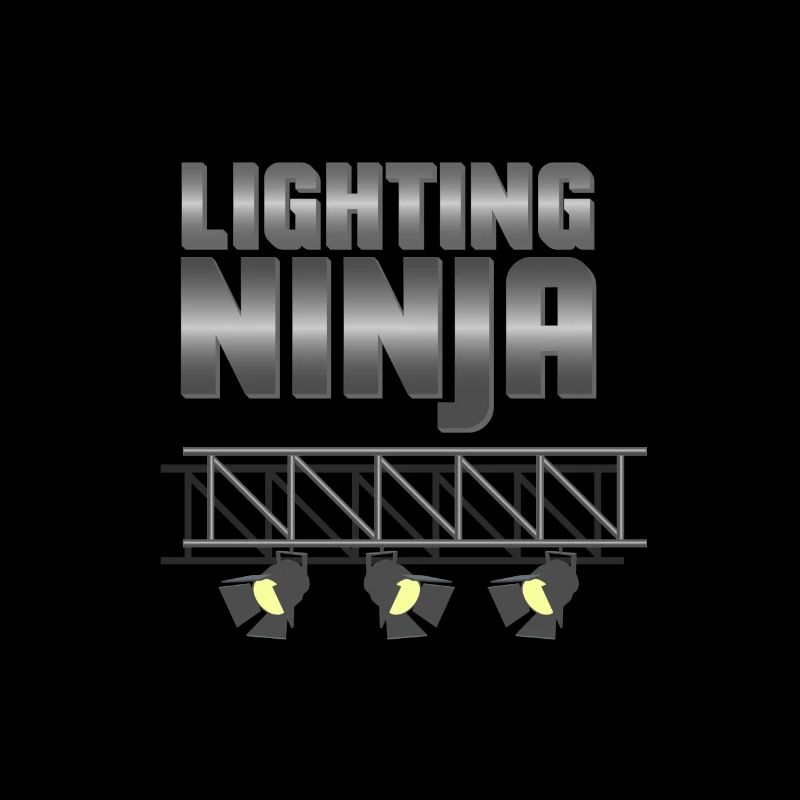 Licht Ninja Instandhaltung Techniker Geschenk