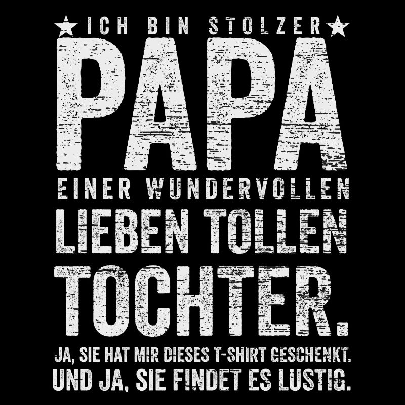 Stolzer Papa einer wundervollen Tochter