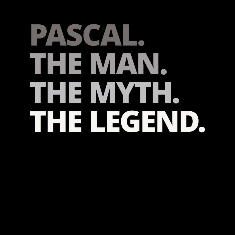Pascal Name Spruch Geschenk